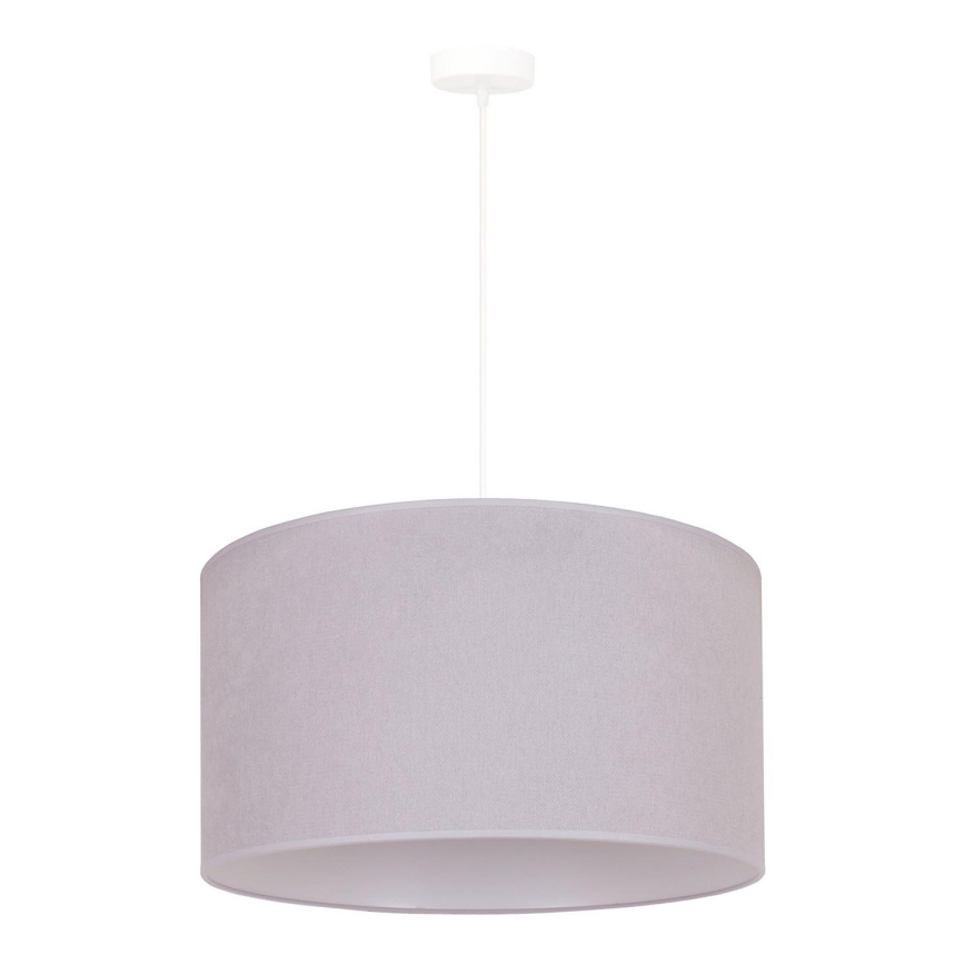 Duolla - Lestenec na vrvici BRISTOL 1xE27/40W/230V pr. 45 cm siva