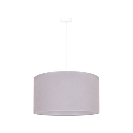 Duolla - Lestenec na vrvici BRISTOL 1xE27/40W/230V pr. 45 cm siva