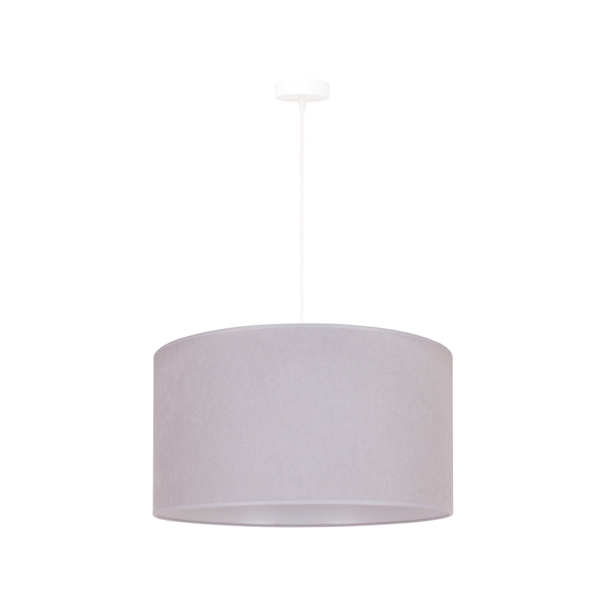 Duolla - Lestenec na vrvici BRISTOL 1xE27/40W/230V pr. 45 cm siva
