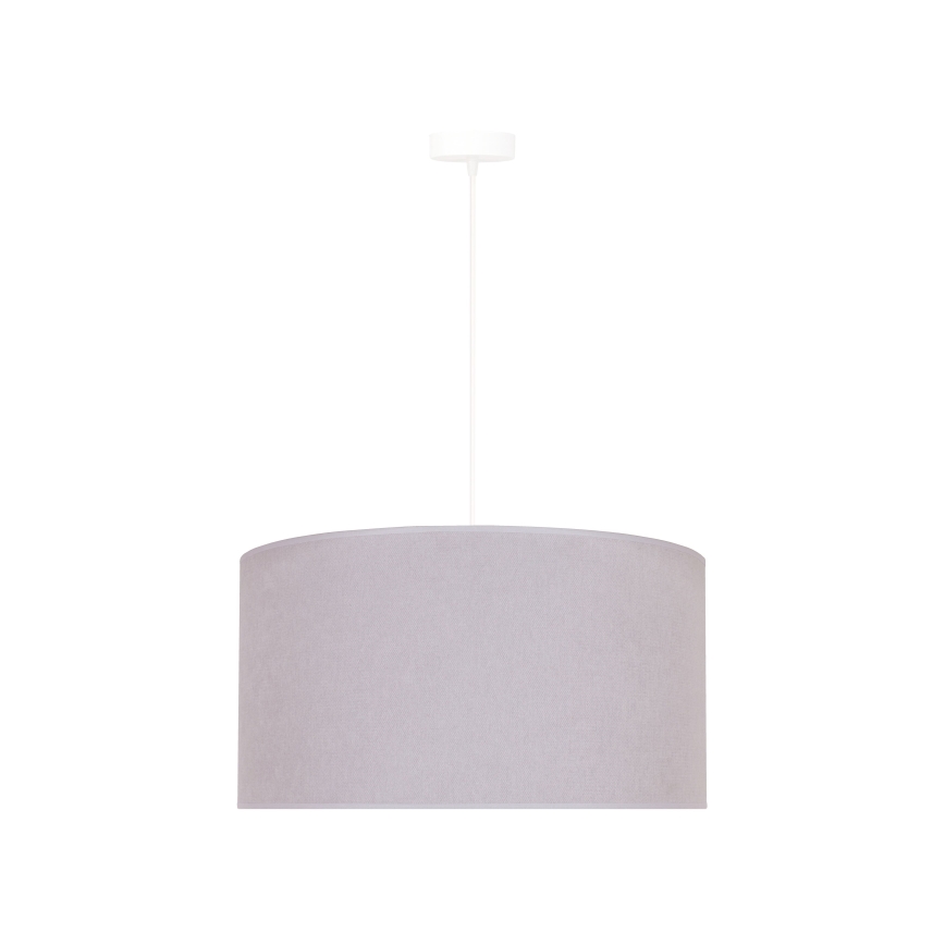 Duolla - Lestenec na vrvici BRISTOL 1xE27/40W/230V pr. 45 cm siva