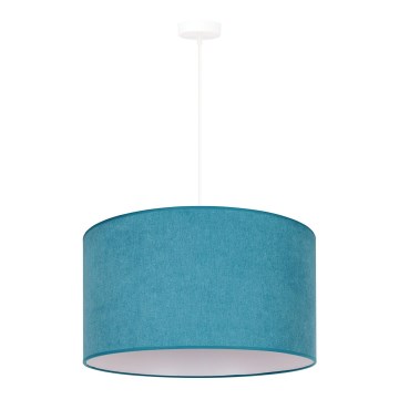 Duolla - Lestenec na vrvici BRISTOL 1xE27/40W/230V pr. 45 cm turkizna