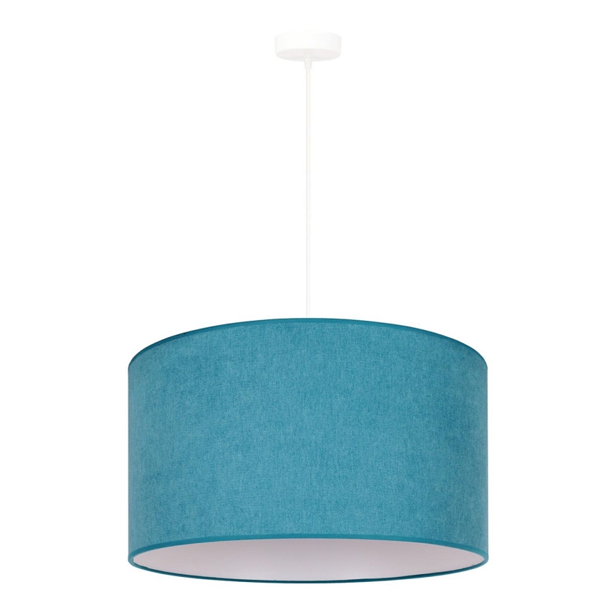 Duolla - Lestenec na vrvici BRISTOL 1xE27/40W/230V pr. 45 cm turkizna