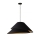 Duolla - Lestenec na vrvici COCO 1xE27/40W/230V pr. 50 cm črna