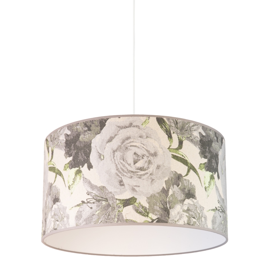 Duolla - Lestenec na vrvici CONSTANCE 1xE27/40W/230V pr. 45 cm siva
