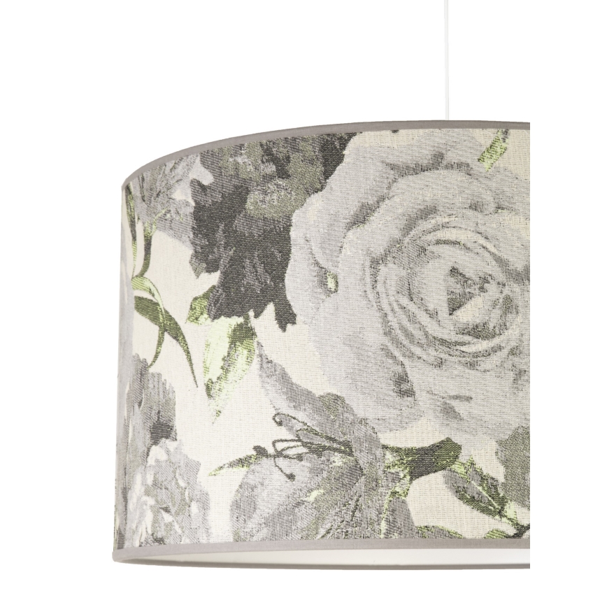 Duolla - Lestenec na vrvici CONSTANCE 1xE27/40W/230V pr. 45 cm siva