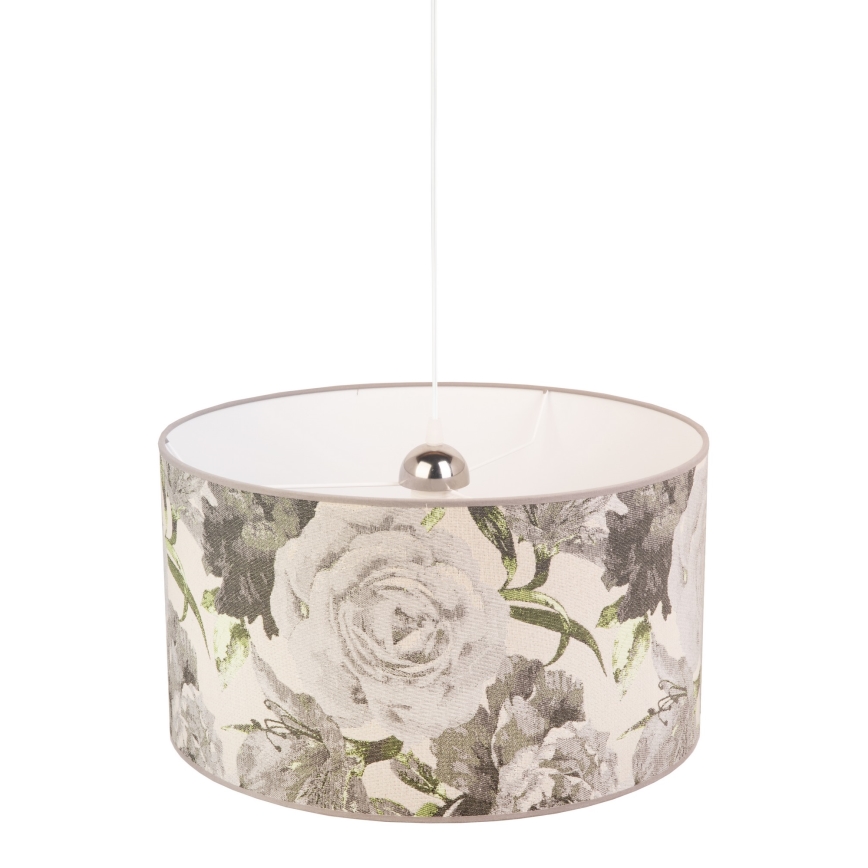 Duolla - Lestenec na vrvici CONSTANCE 1xE27/40W/230V pr. 45 cm siva