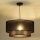 Duolla - Lestenec na vrvici COPPER SHINY 1xE27/15W/230V pr. 45 cm rjava/baker