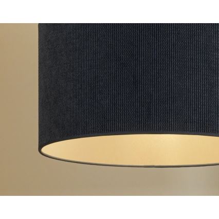 Duolla - Lestenec na vrvici CORDUROY 1xE27/15W/230V pr. 40 cm modra