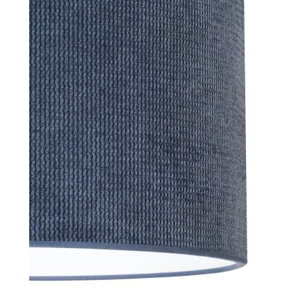 Duolla - Lestenec na vrvici CORDUROY 1xE27/15W/230V pr. 40 cm modra