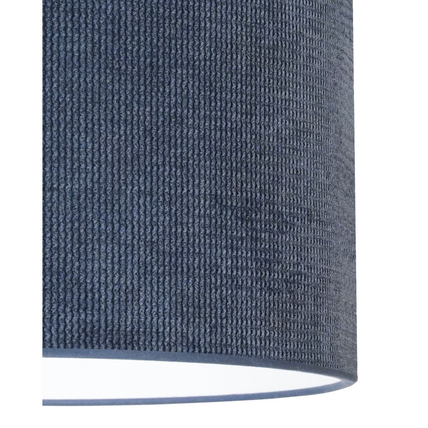 Duolla - Lestenec na vrvici CORDUROY 1xE27/15W/230V pr. 40 cm modra