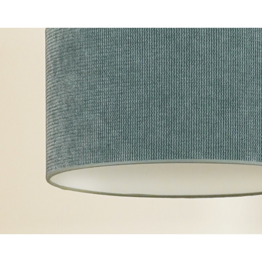 Duolla - Lestenec na vrvici CORDUROY 1xE27/15W/230V pr. 40 cm modra