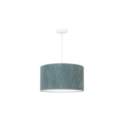 Duolla - Lestenec na vrvici CORDUROY 1xE27/15W/230V pr. 40 cm modra