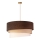 Duolla - Lestenec na vrvici DEVON 1xE27/40W/230V pr. 45 cm rjava/bež