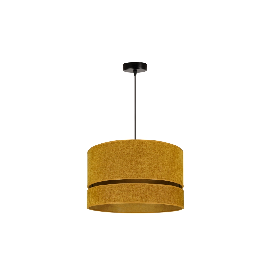 Duolla - Lestenec na vrvici DOUBLE 1xE27/15W/230V pr. 40 cm oranžna