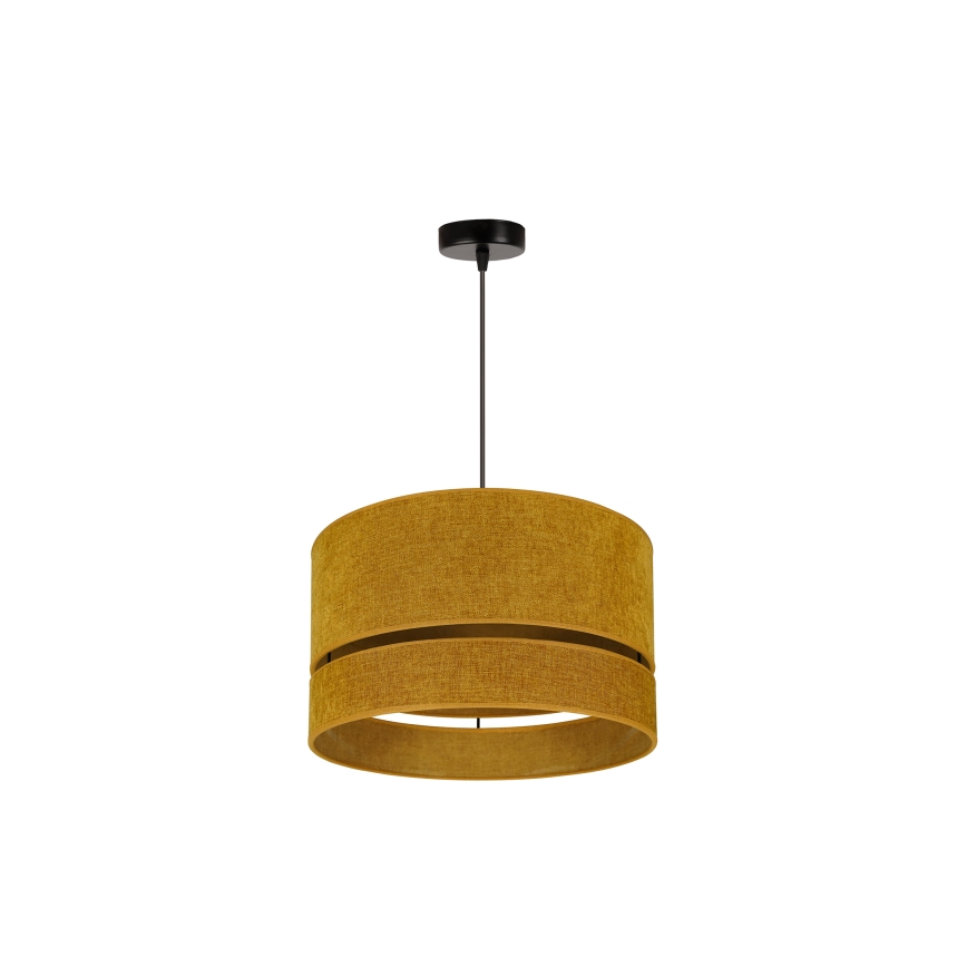 Duolla - Lestenec na vrvici DOUBLE 1xE27/15W/230V pr. 40 cm oranžna