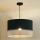 Duolla - Lestenec na vrvici DOUBLE 1xE27/15W/230V pr. 40 cm zelena/siva