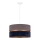 Duolla - Lestenec na vrvici DUO 1xE27/15W/230V pr. 40 cm modra