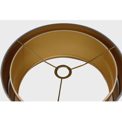Duolla - Lestenec na vrvici DUO 1xE27/15W/230V pr. 40 cm siva