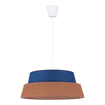 Duolla - Lestenec na vrvici GALAXY 1xE27/40W/230V pr. 50 cm modra