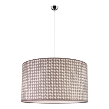 Duolla - Lestenec na vrvici KENT 1xE27/40W/230V pr. 45 cm siva