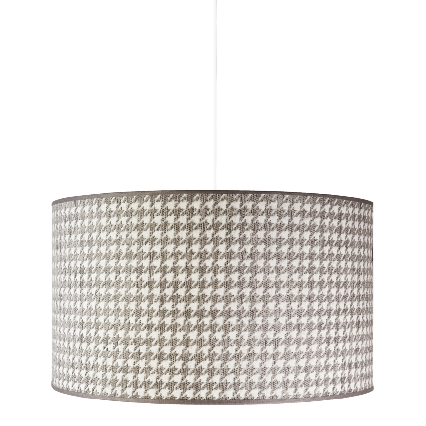 Duolla - Lestenec na vrvici KENT 1xE27/40W/230V pr. 45 cm siva