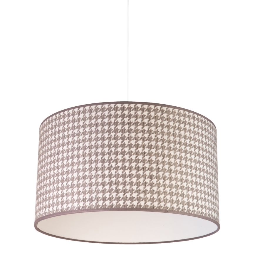 Duolla - Lestenec na vrvici KENT 1xE27/40W/230V pr. 45 cm siva