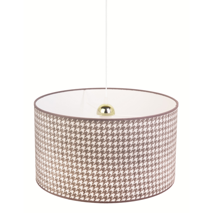 Duolla - Lestenec na vrvici KENT 1xE27/40W/230V pr. 45 cm siva