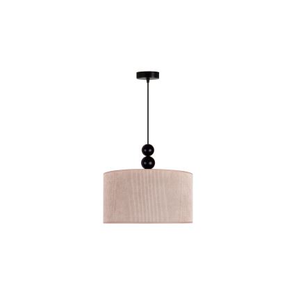 Duolla - Lestenec na vrvici LYON 1xE27/15W/230V pr. 40 cm bež
