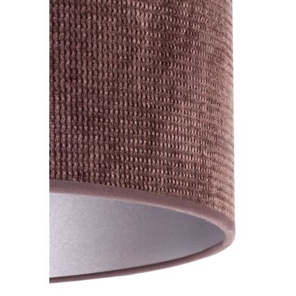 Duolla - Lestenec na vrvici LYON 1xE27/15W/230V pr. 40 cm rjava