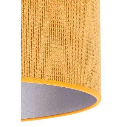 Duolla - Lestenec na vrvici LYON 1xE27/15W/230V pr. 40 cm rumena