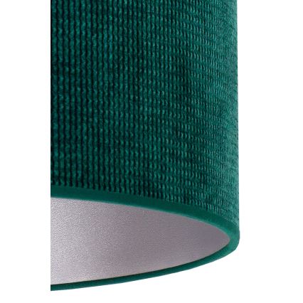 Duolla - Lestenec na vrvici LYON 1xE27/15W/230V pr. 40 cm zelena