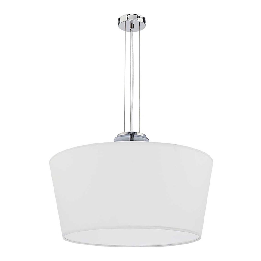Duolla - Lestenec na vrvici OPERA 3xE14/40W/230V pr. 55 cm bela