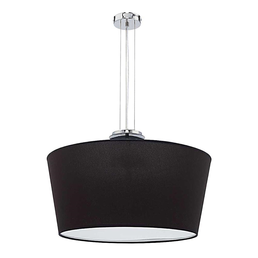 Duolla - Lestenec na vrvici OPERA 3xE14/40W/230V pr. 55 cm črna