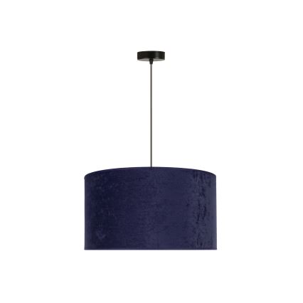 Duolla - Lestenec na vrvici ROLLER 1xE27/15W/230V pr. 40 cm modra/zlata