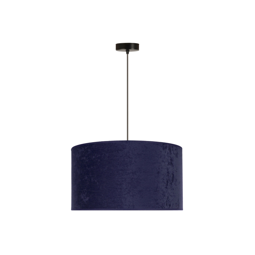 Duolla - Lestenec na vrvici ROLLER 1xE27/15W/230V pr. 40 cm modra/zlata