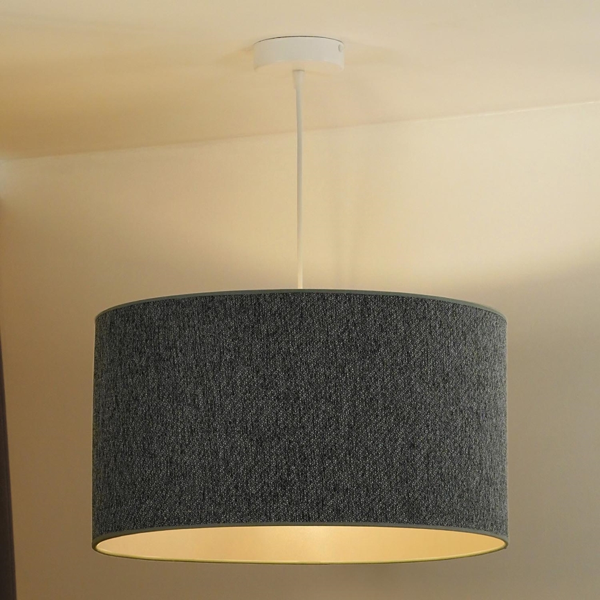 Duolla - Lestenec na vrvici ROLLER ECO RECYCLING 1xE27/15W/230V pr. 45 cm zelena
