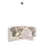 Duolla - Lestenec na vrvici ROYAL 1xE27/40W/230V pr. 50 cm siva
