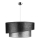 Duolla - Lestenec na vrvici SHINE 1xE27/40W/230V pr. 45 cm