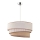 Duolla - Lestenec na vrvici TRIO 1xE27/40W/230V pr. 45 cm bež/rjava