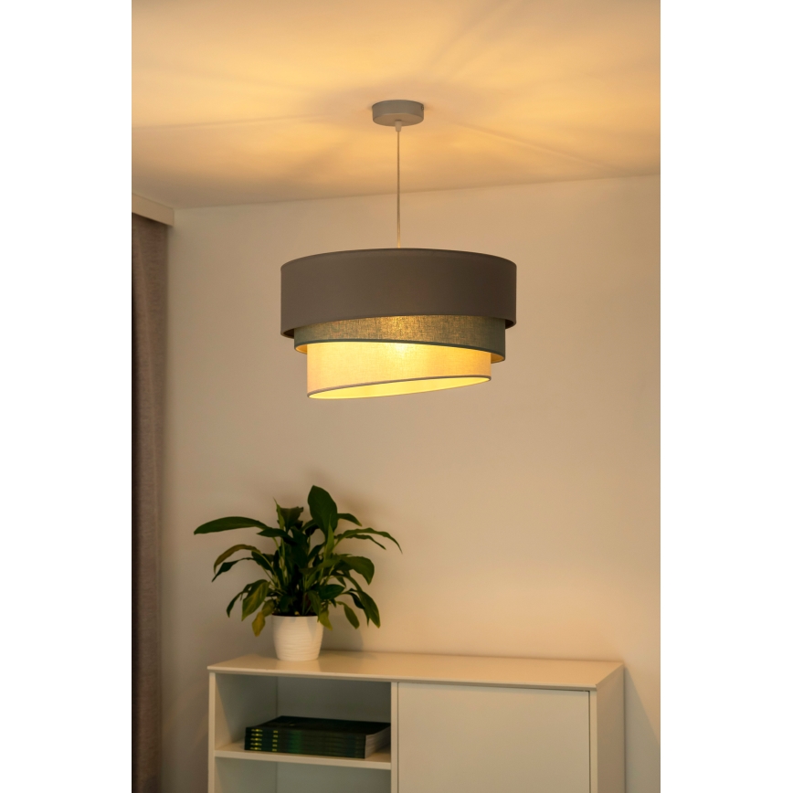 Duolla - Lestenec na vrvici TRIO 1xE27/40W/230V pr. 45 cm