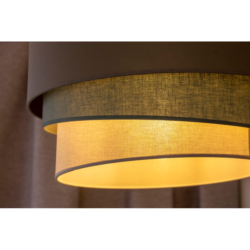 Duolla - Lestenec na vrvici TRIO 1xE27/40W/230V pr. 45 cm