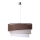 Duolla - Lestenec na vrvici TRIO 1xE27/40W/230V pr. 45 cm rjava/bež/bela