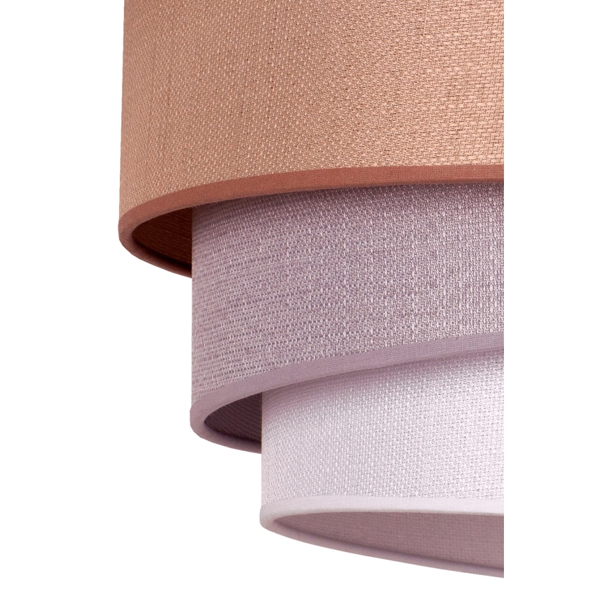 Duolla - Lestenec na vrvici TRIO 1xE27/40W/230V pr. 45 cm rjava/siva/srebrna