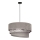 Duolla - Lestenec na vrvici TRIO 1xE27/40W/230V pr. 45 cm siva