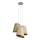 Duolla - Lestenec na vrvici VERONA 3xE27/40W/230V pr. 40 cm
