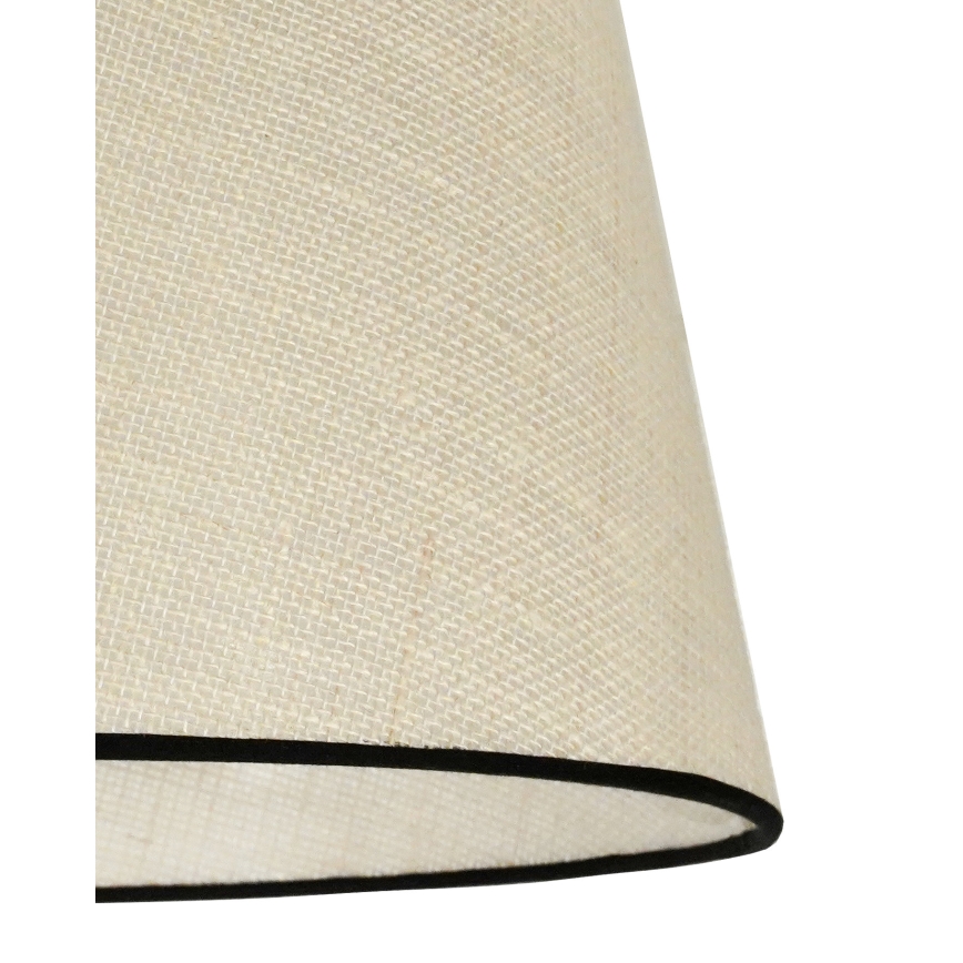 Duolla - Lestenec na vrvici YUTE 1xE27/15W/230V pr. 38 cm siva/črna