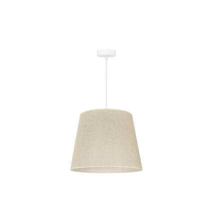 Duolla - Lestenec na vrvici YUTE 1xE27/15W/230V pr. 38 cm siva