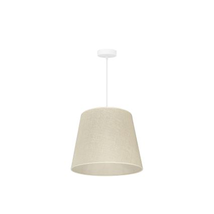 Duolla - Lestenec na vrvici YUTE 1xE27/15W/230V pr. 38 cm siva