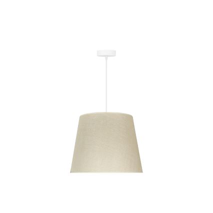 Duolla - Lestenec na vrvici YUTE 1xE27/15W/230V pr. 38 cm siva