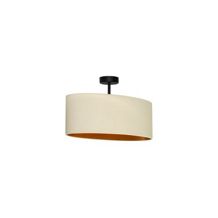 Duolla - Lestenec OVAL VEGAN 1xE27/15W/230V krem barva